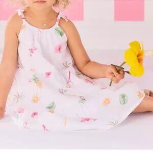 Serena Williams x Janie and Jack Icon Dress 100% cotton batiste NWT Sizes 5 & 8